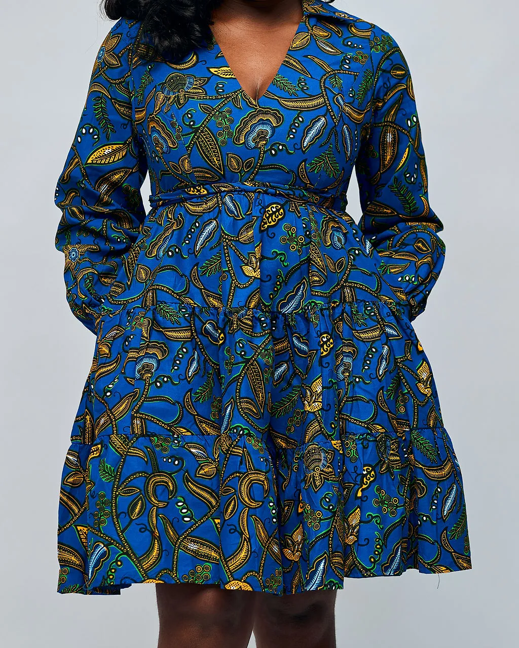 Nannie African Print Dress