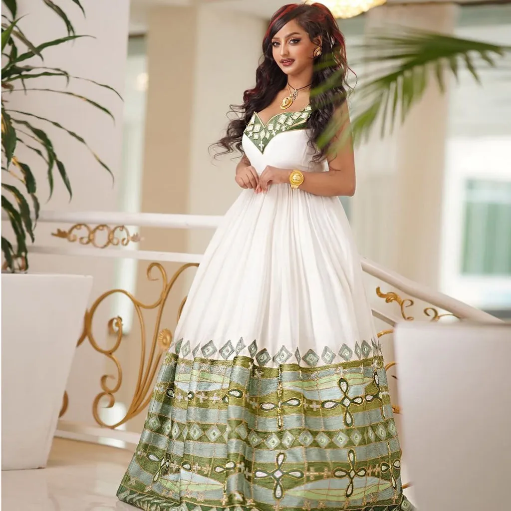 Nuhamin Ethiopian Wedding Dress