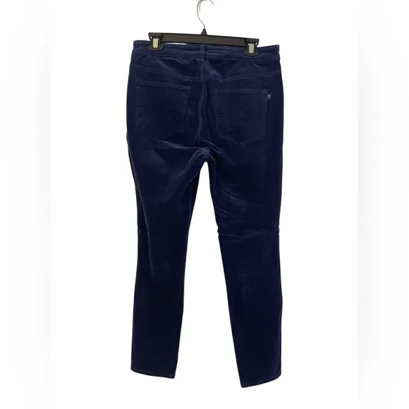 NWOT! Anthropologie Pilcro Blue High-Rise Corduroy Skinny Stretch Jeans Size 30