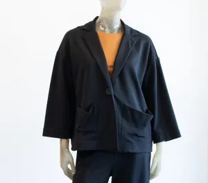 Ozai Knit Black Jacket