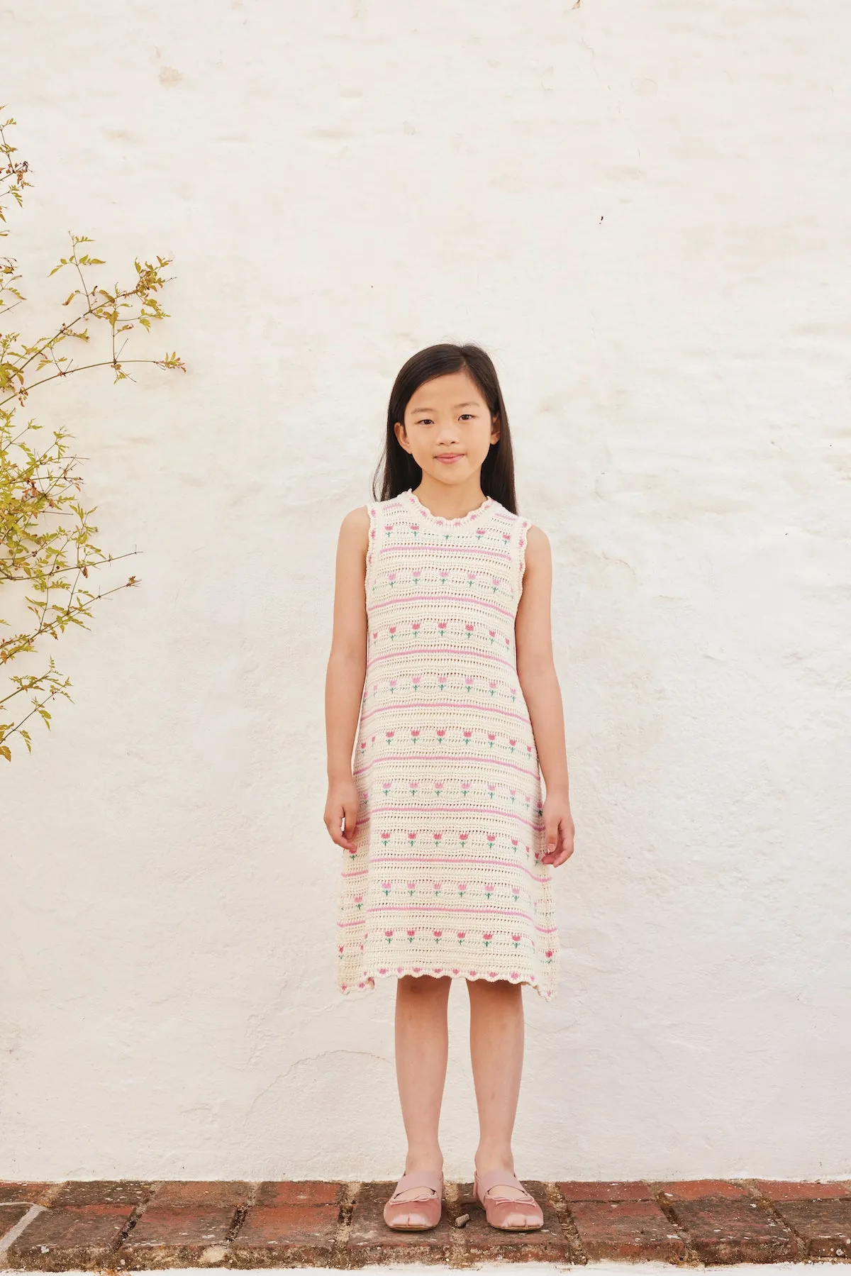 Paloma Tulip Crochet Dress