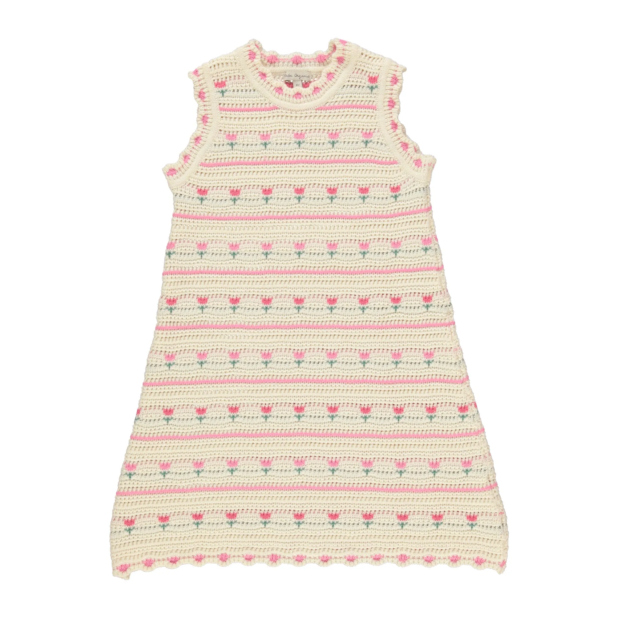 Paloma Tulip Crochet Dress