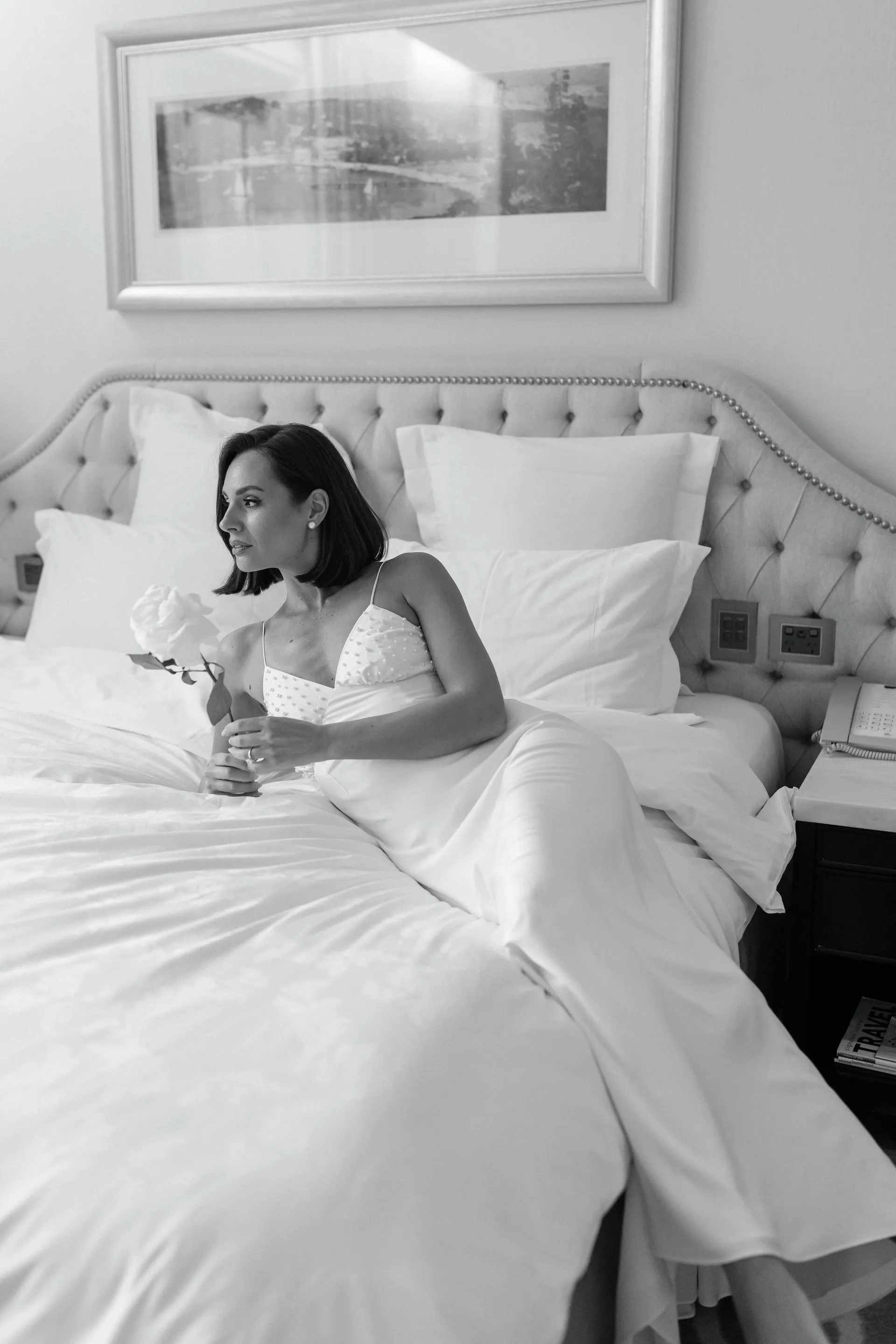 Paris Pearl Beaded Bridal Maxi Slip