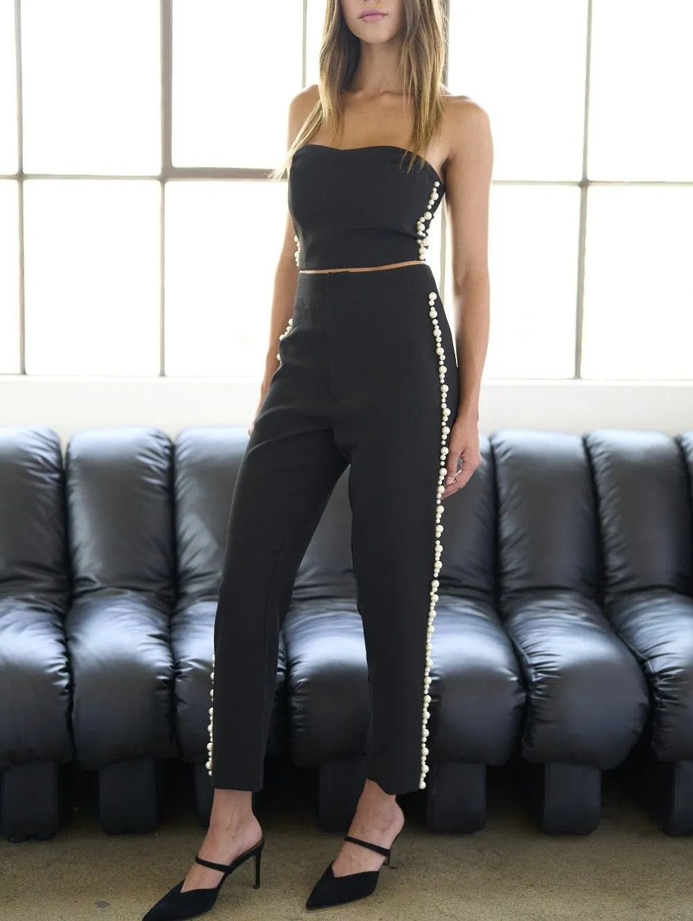 Pearl Tuxedo Pants