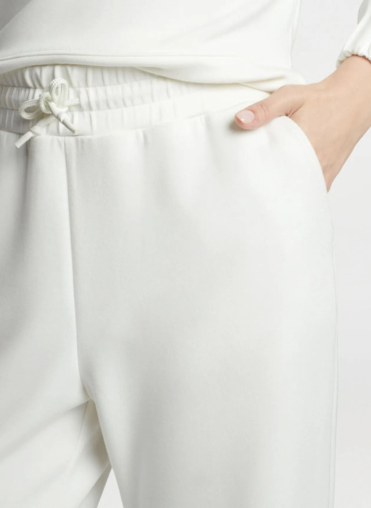 Peter Millar Womens Flora Knit Pant - SOFT WHITE