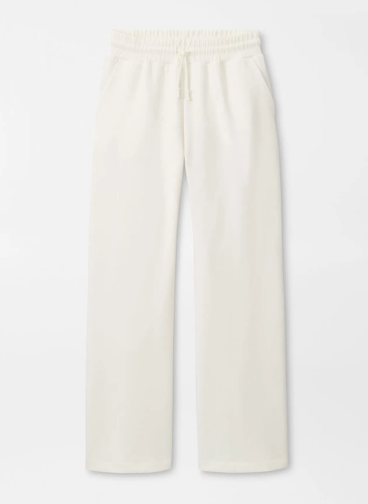 Peter Millar Womens Flora Knit Pant - SOFT WHITE