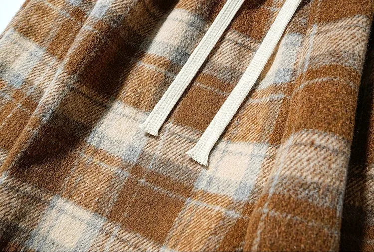 Plush Plaid Pajama Pants