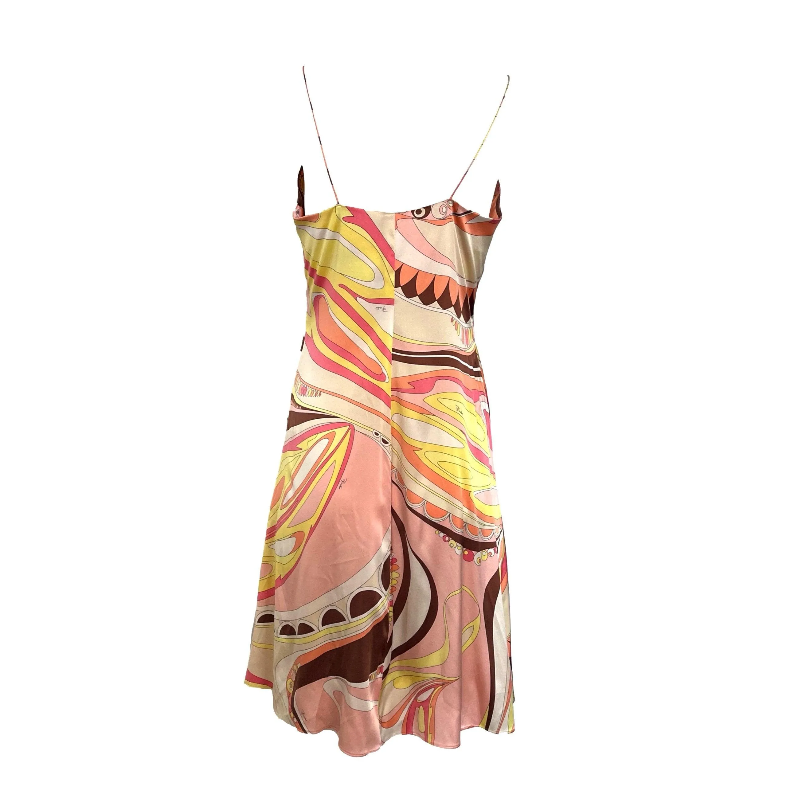 Pucci Pink Silk Slip Dress