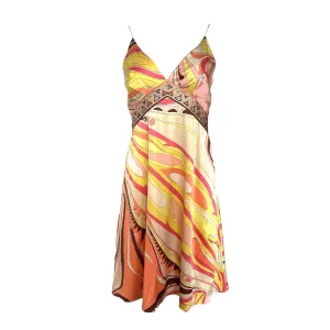 Pucci Pink Silk Slip Dress