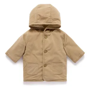 Purebaby Corduroy Shearling Jacket