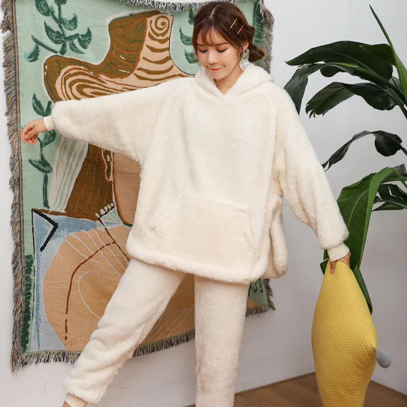 "CUTE EARS PLUSH" PAJAMAS SET N082603