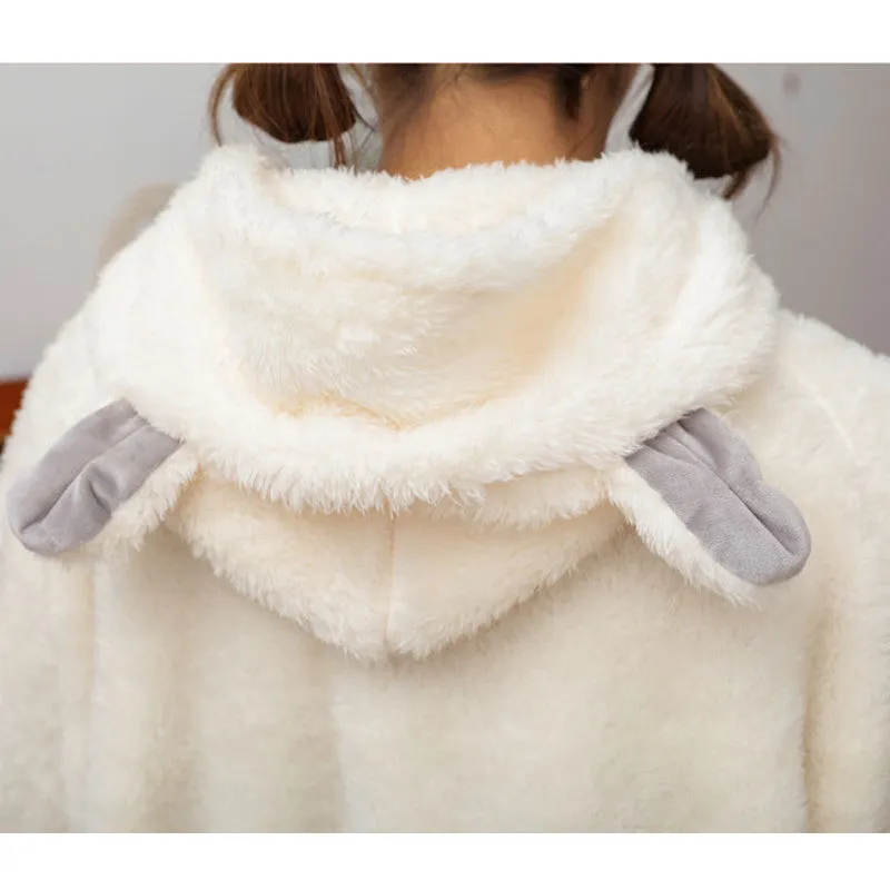 "CUTE EARS PLUSH" PAJAMAS SET N082603
