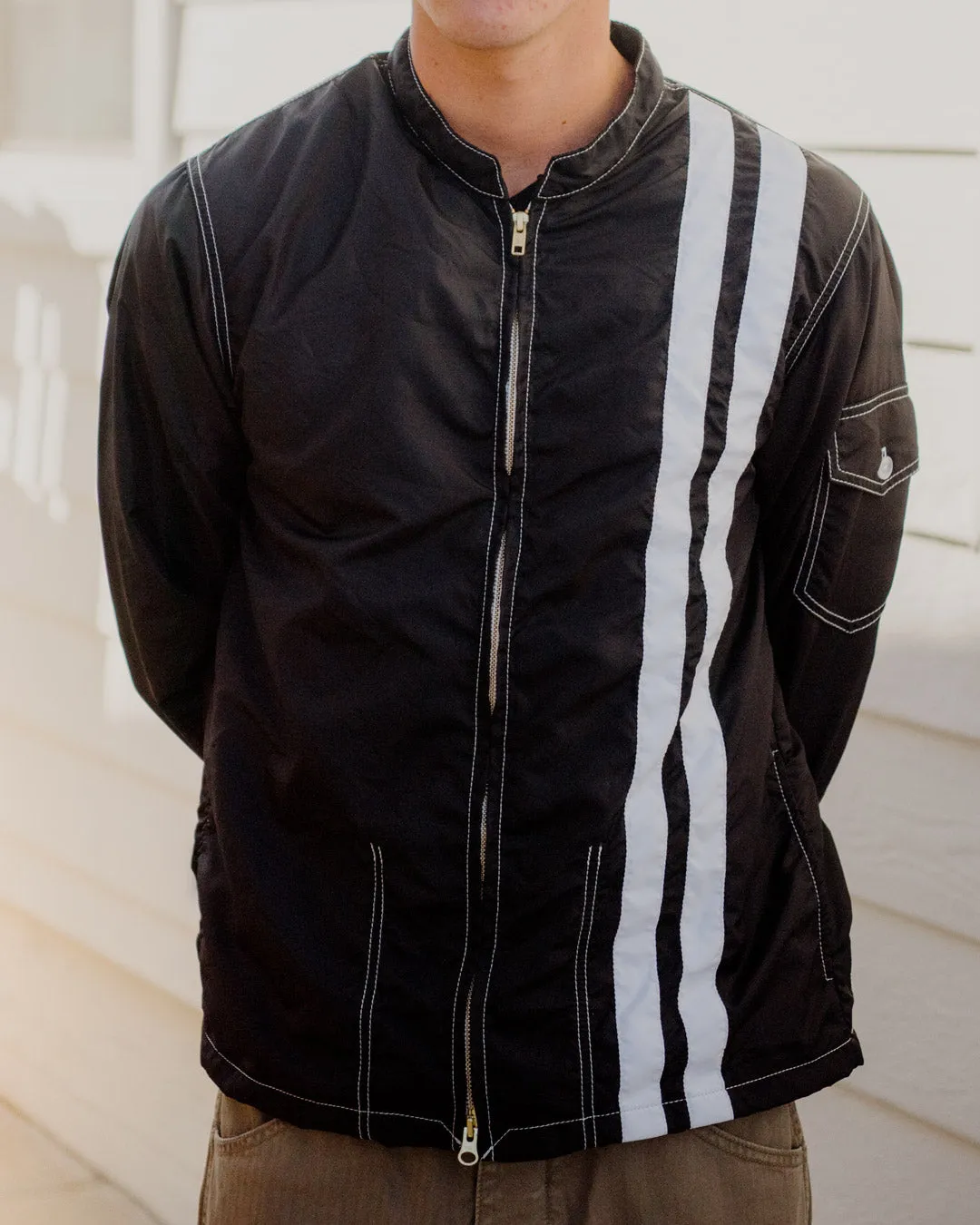 Racing Jacket 25 - Black/White
