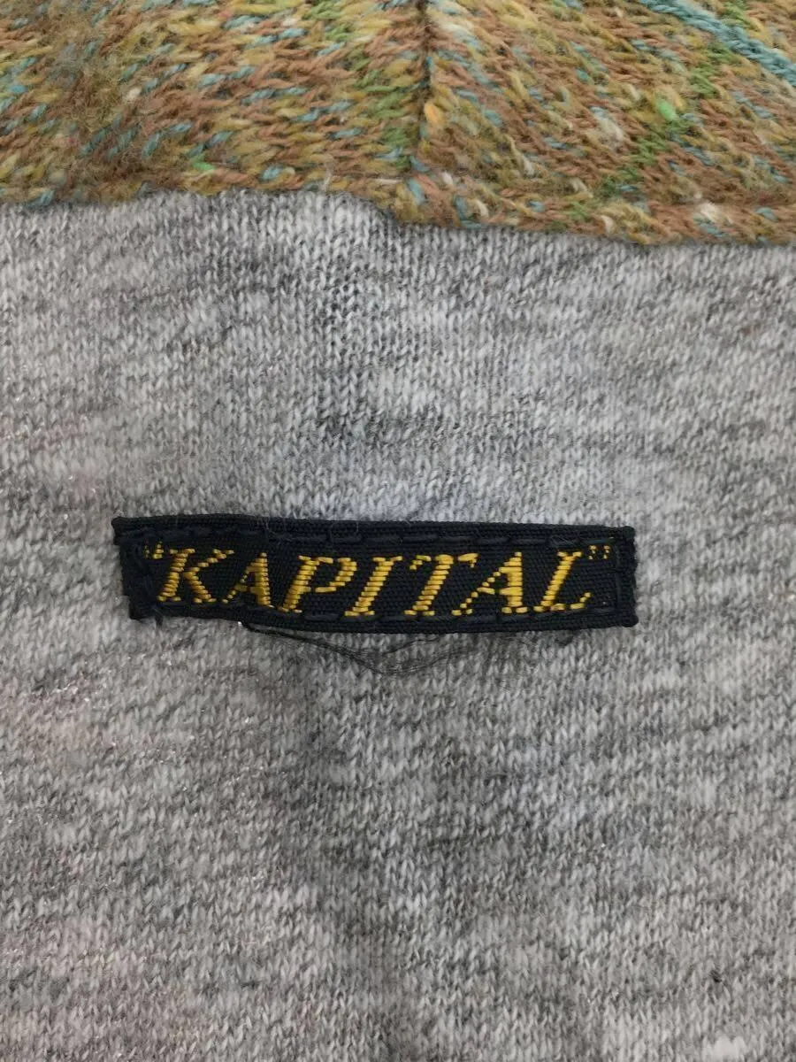 [S] Kapital Patchwork Shawl Neck Cardigan