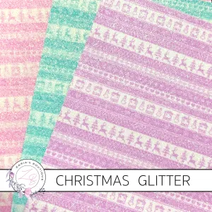 SALE ⋅ Christmas Sweaters ⋅ Fine Glitter Bow Fabric ⋅ 3 Colours ⋅