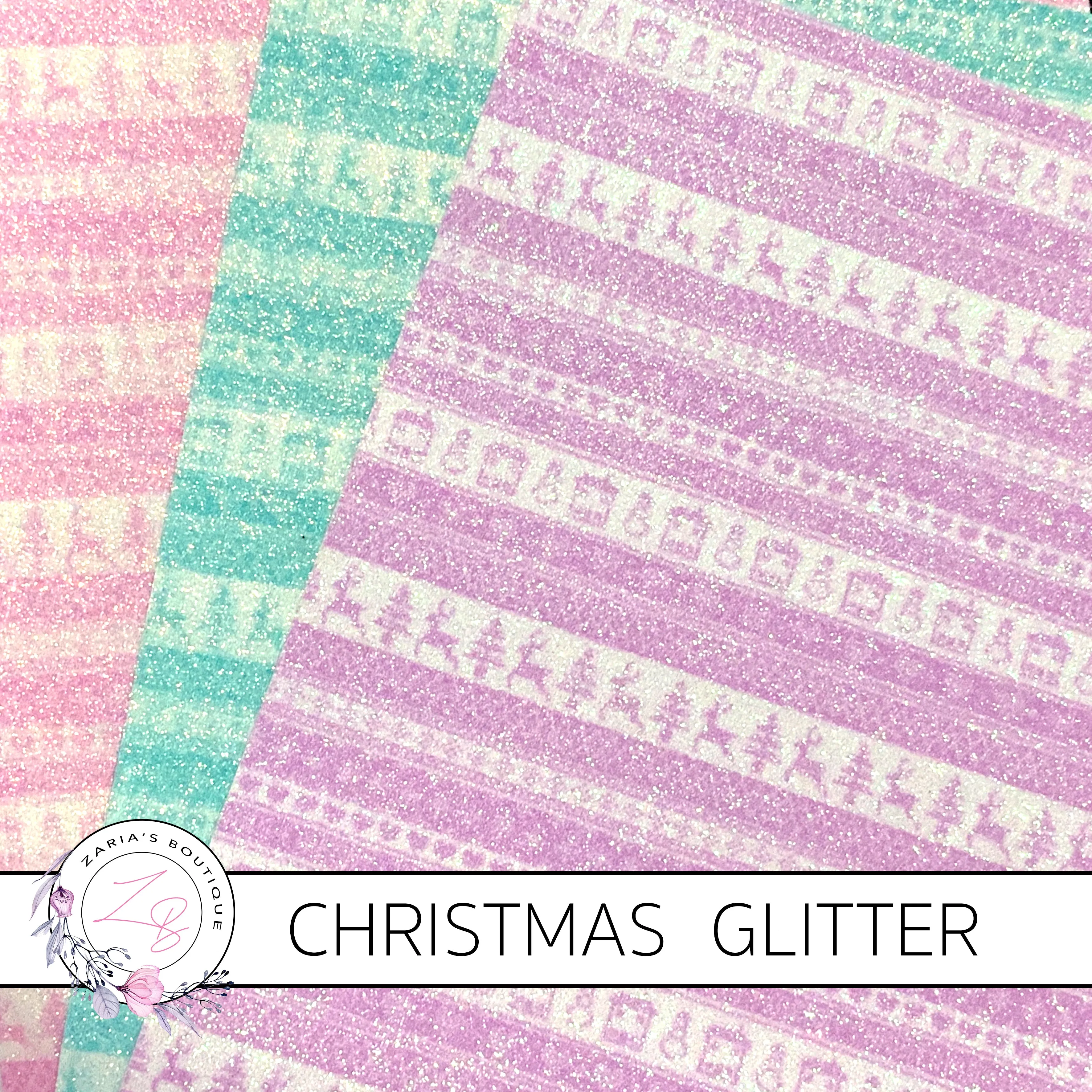 SALE ⋅ Christmas Sweaters ⋅ Fine Glitter Bow Fabric ⋅ 3 Colours ⋅