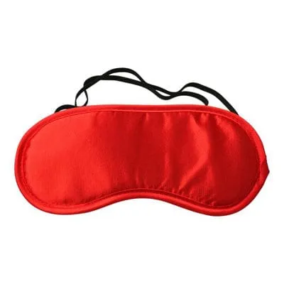 S&M Satin Blindfold - Red
