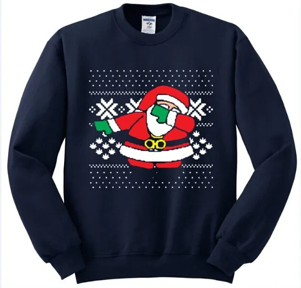 Santa Dab Ugly Unisex Christmas Sweaters