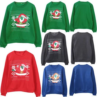 Santa Dab Ugly Unisex Christmas Sweaters