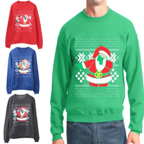 Santa Dab Ugly Unisex Christmas Sweaters