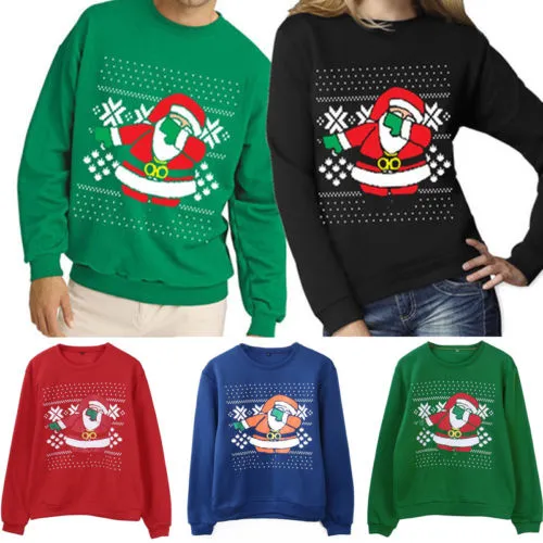 Santa Dab Ugly Unisex Christmas Sweaters