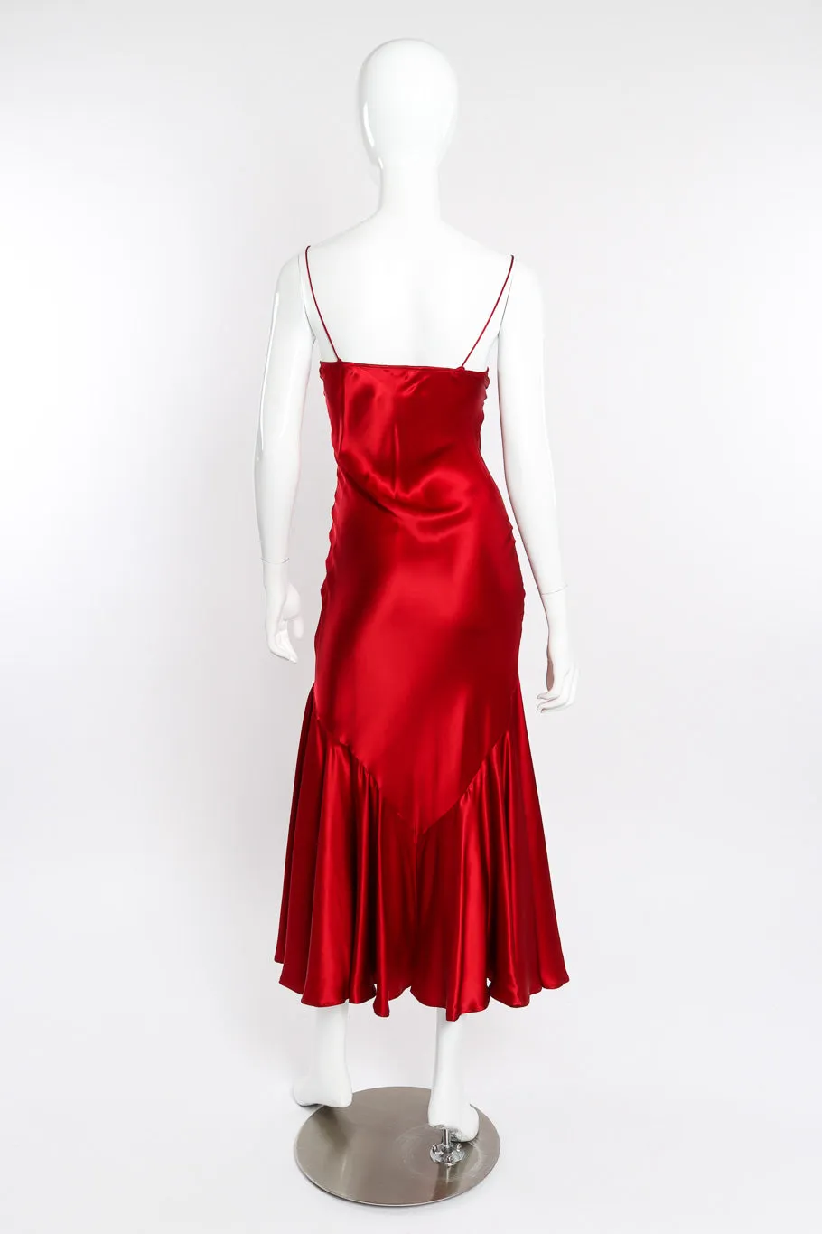 Satin Bias Slip Dress