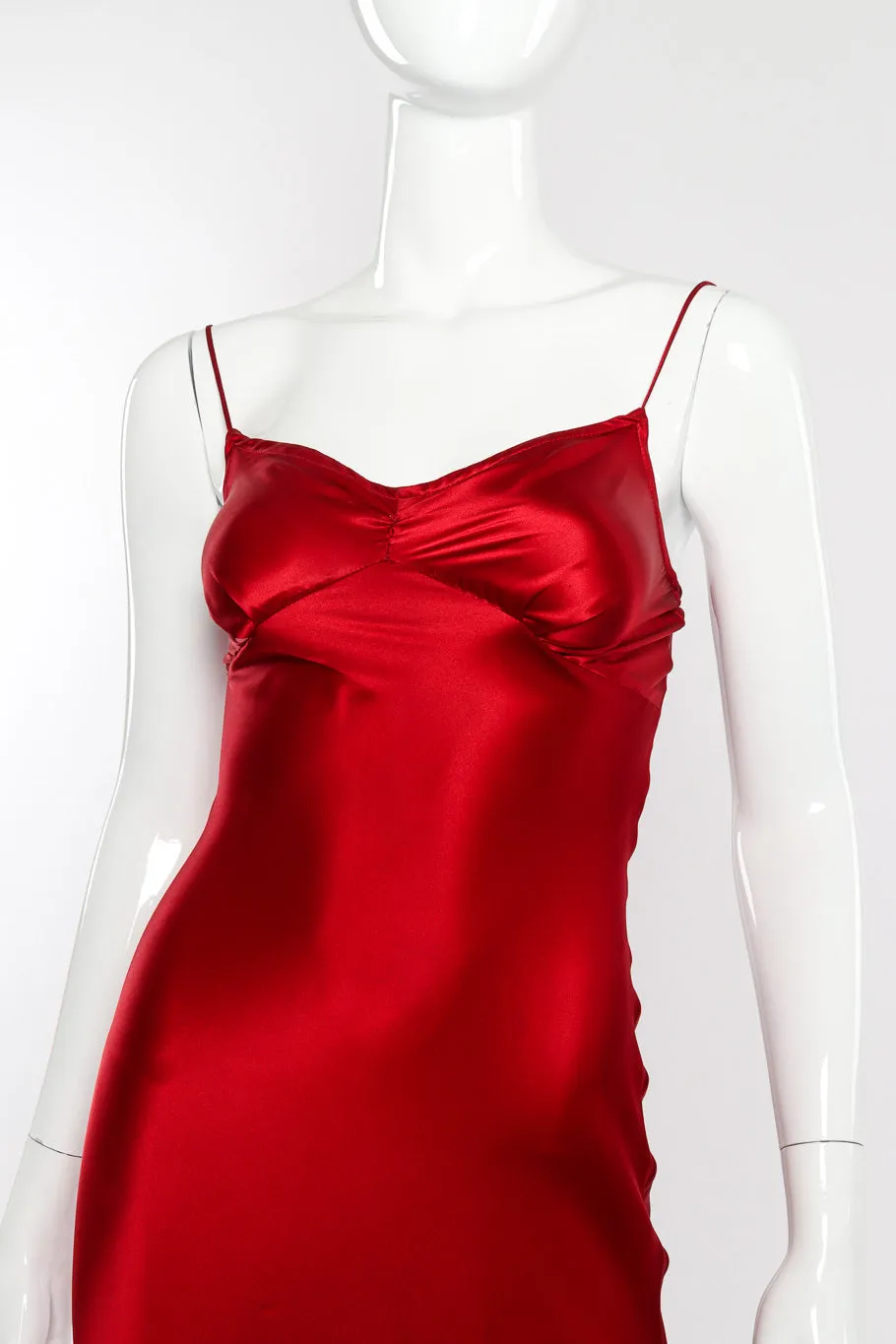 Satin Bias Slip Dress