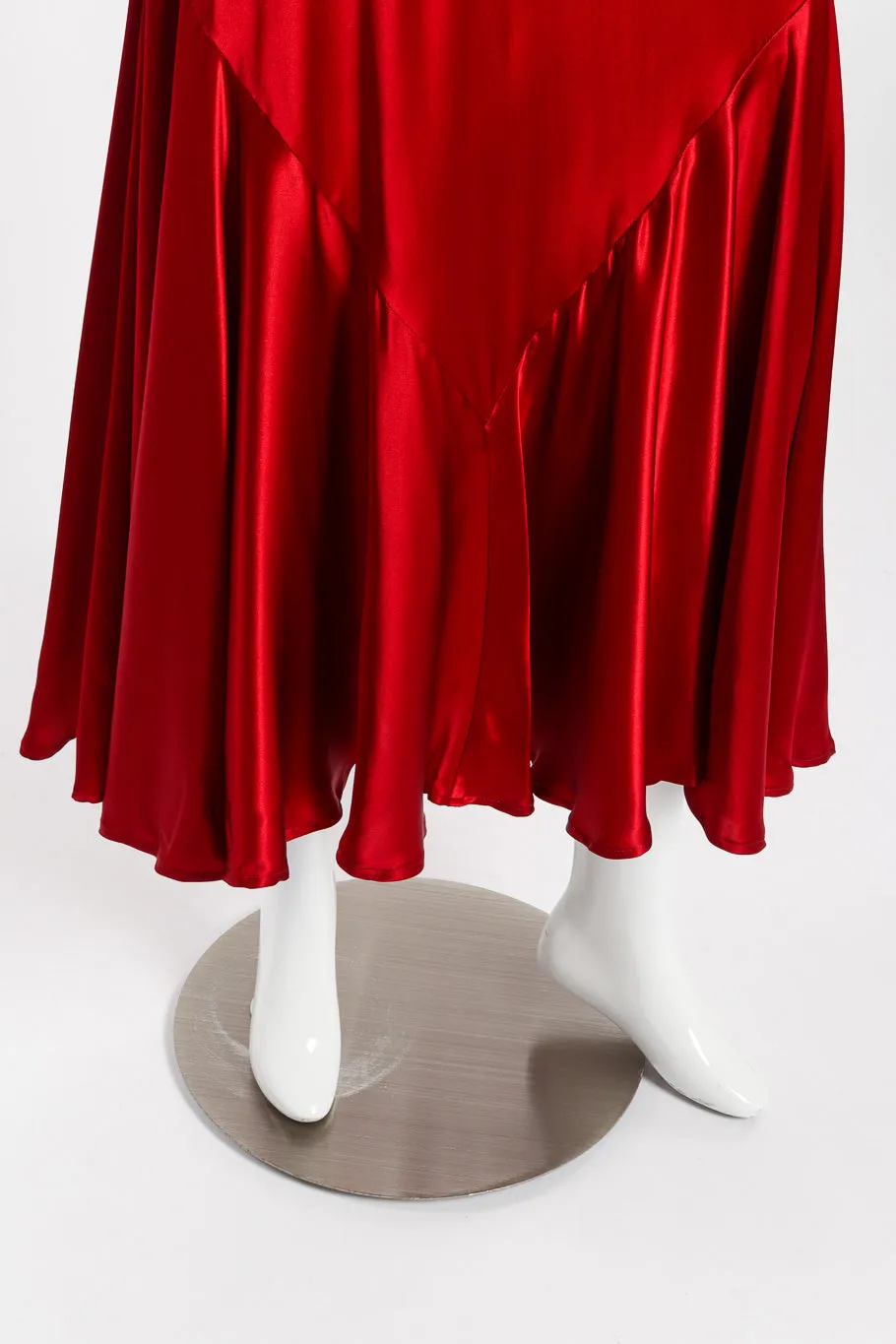 Satin Bias Slip Dress