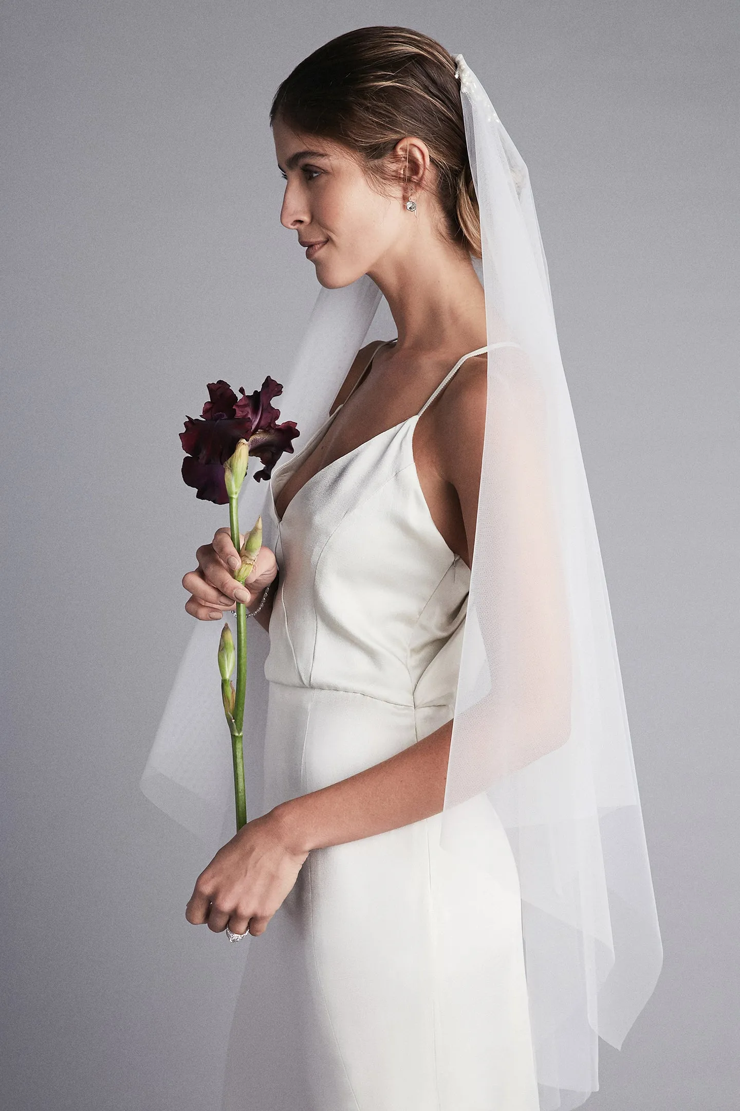 Savannah Silk Godet Dress