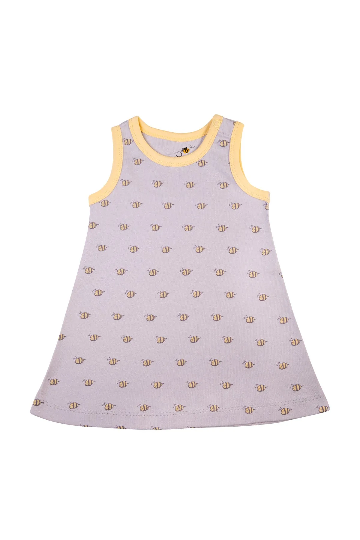 Set of Baby Girl Organic Dresses w/Matching Bloomers (6 Piece Set)