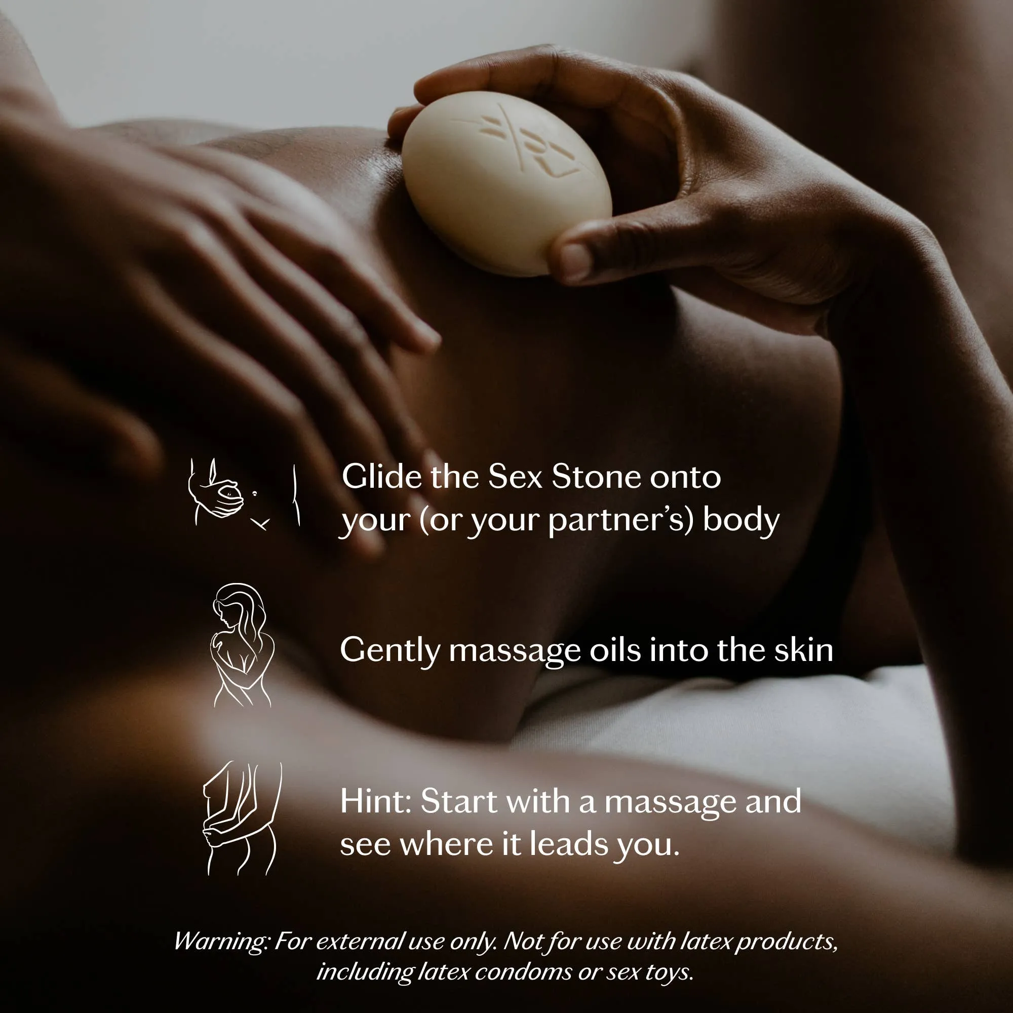 Sex Stone | Sensual Massage Bar & Intimacy Oil