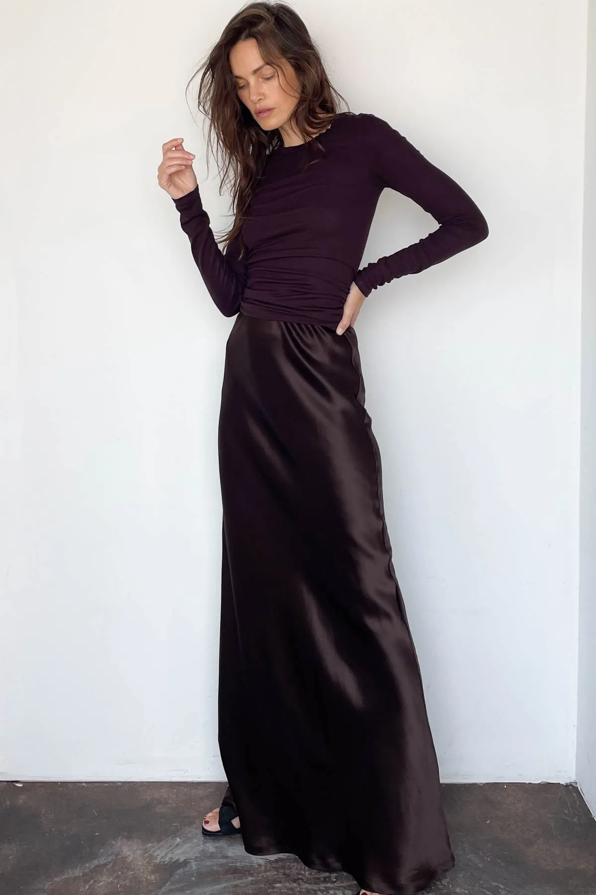 Silk Gown Skirt