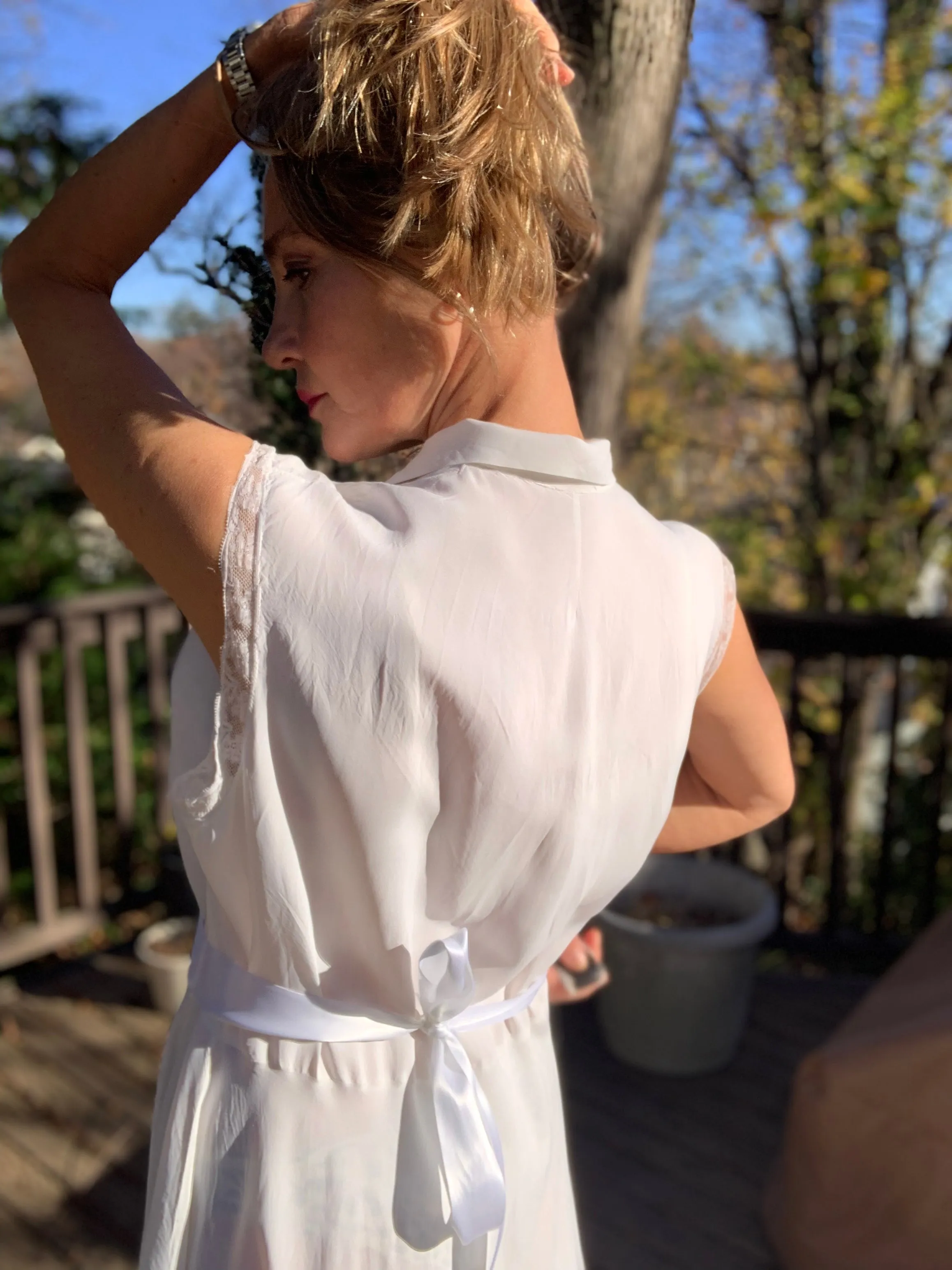 Silk Nightgown - 40s - 40R