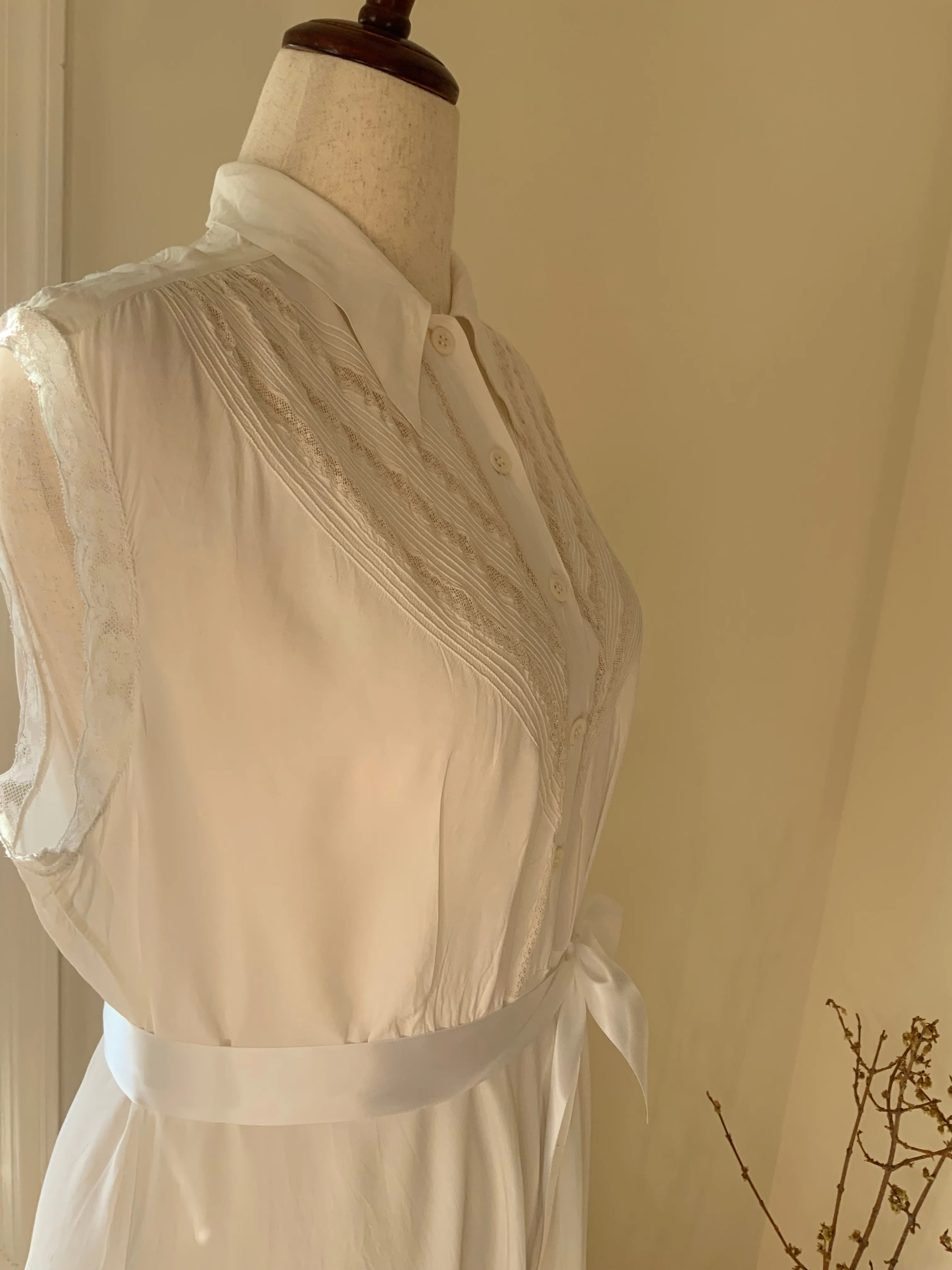 Silk Nightgown - 40s - 40R
