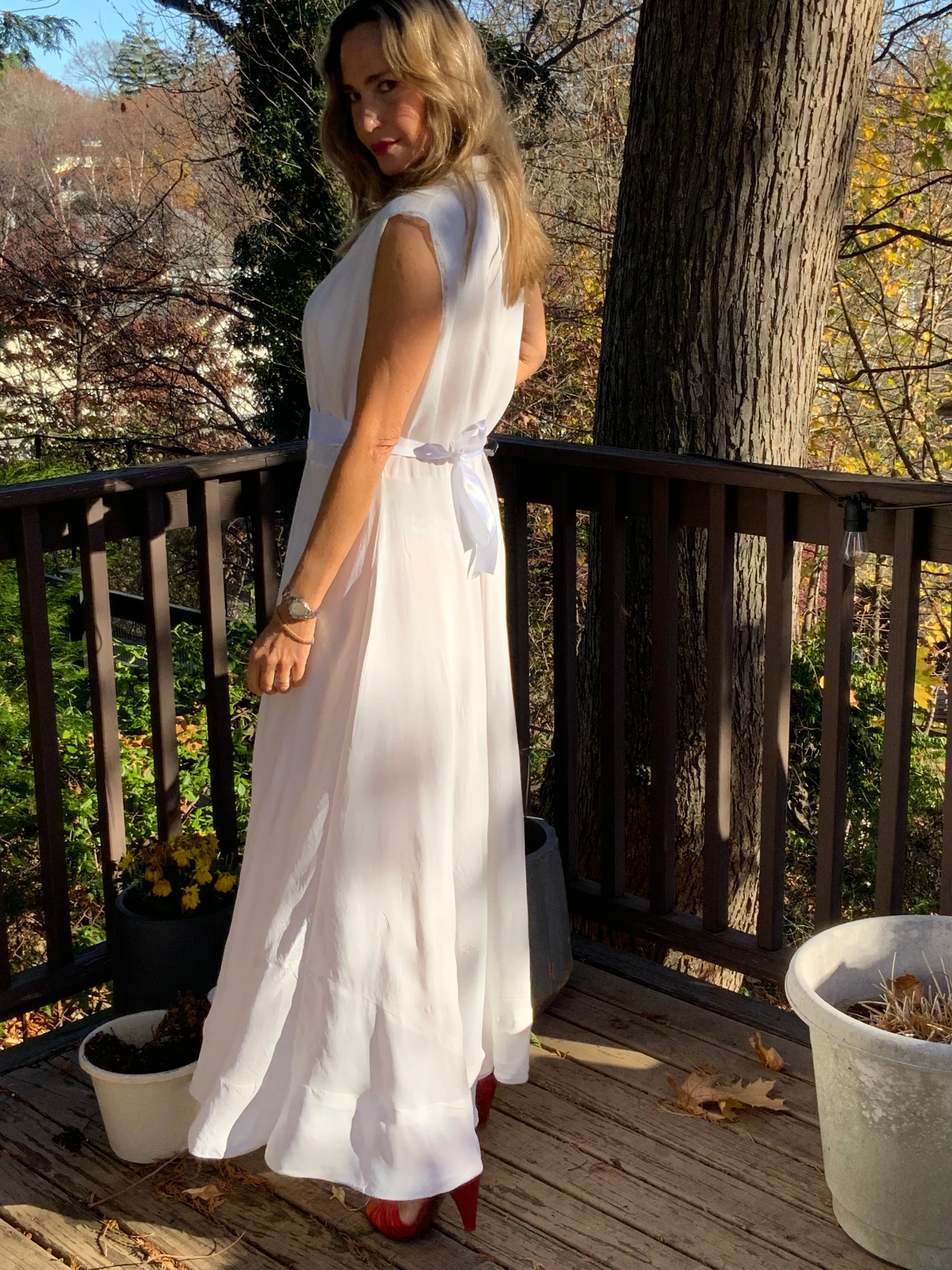 Silk Nightgown - 40s - 40R