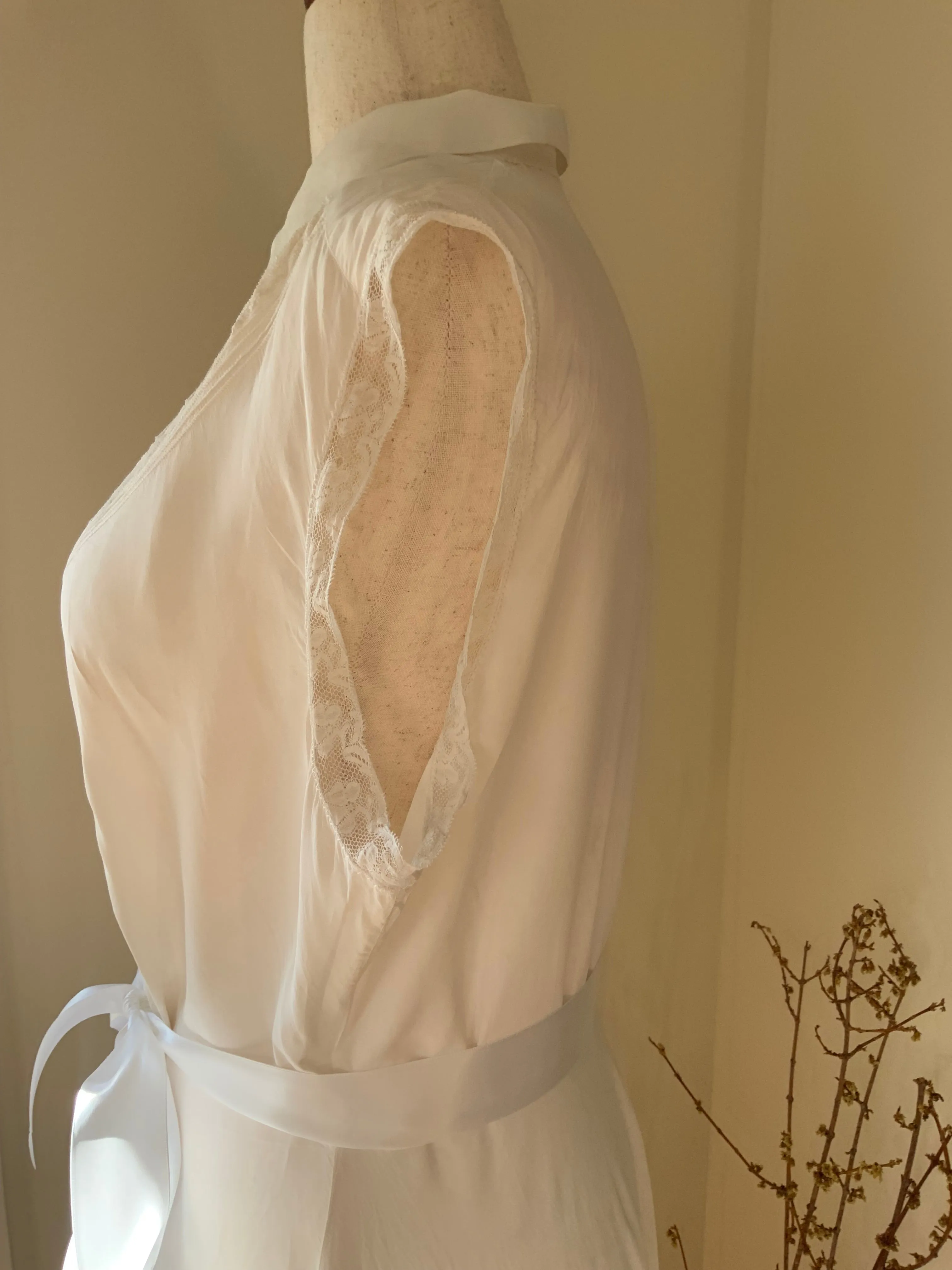 Silk Nightgown - 40s - 40R