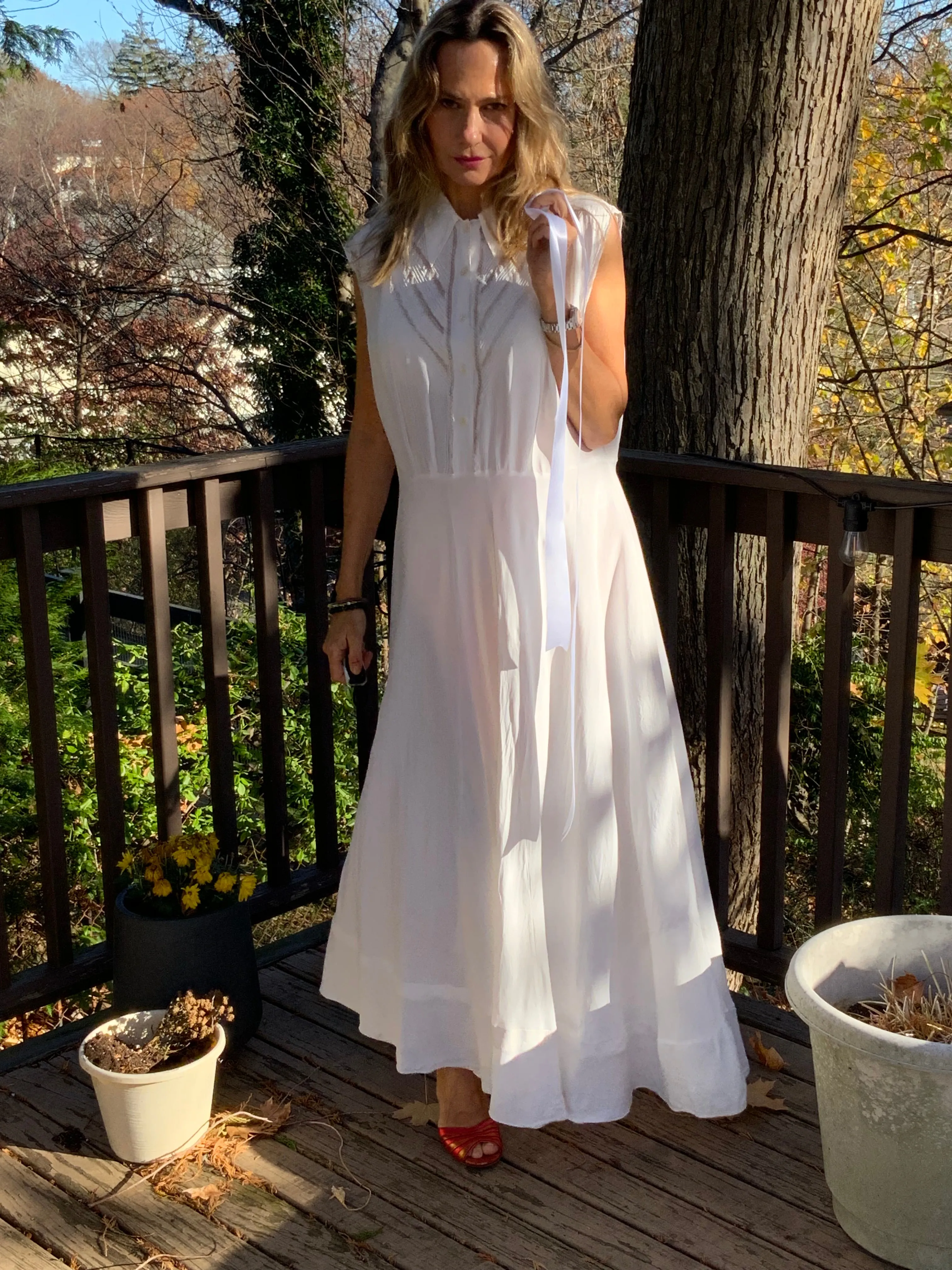 Silk Nightgown - 40s - 40R