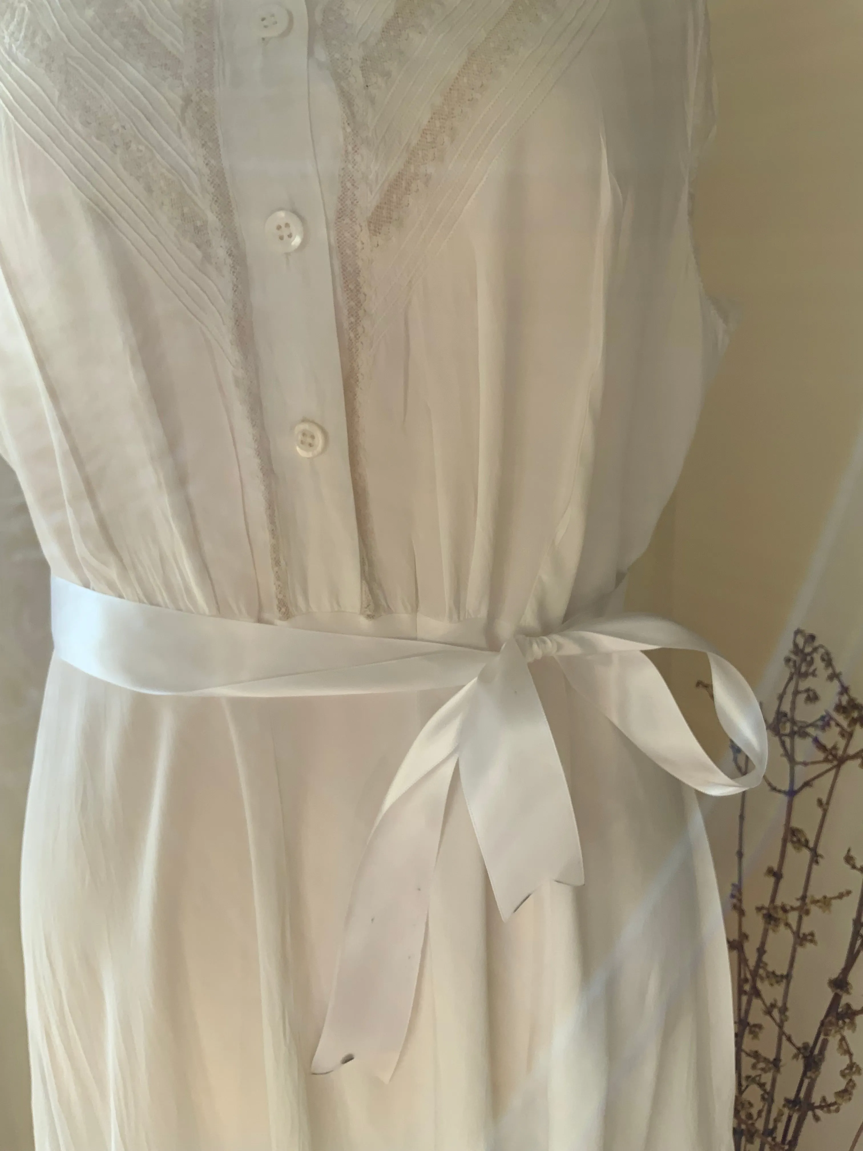 Silk Nightgown - 40s - 40R