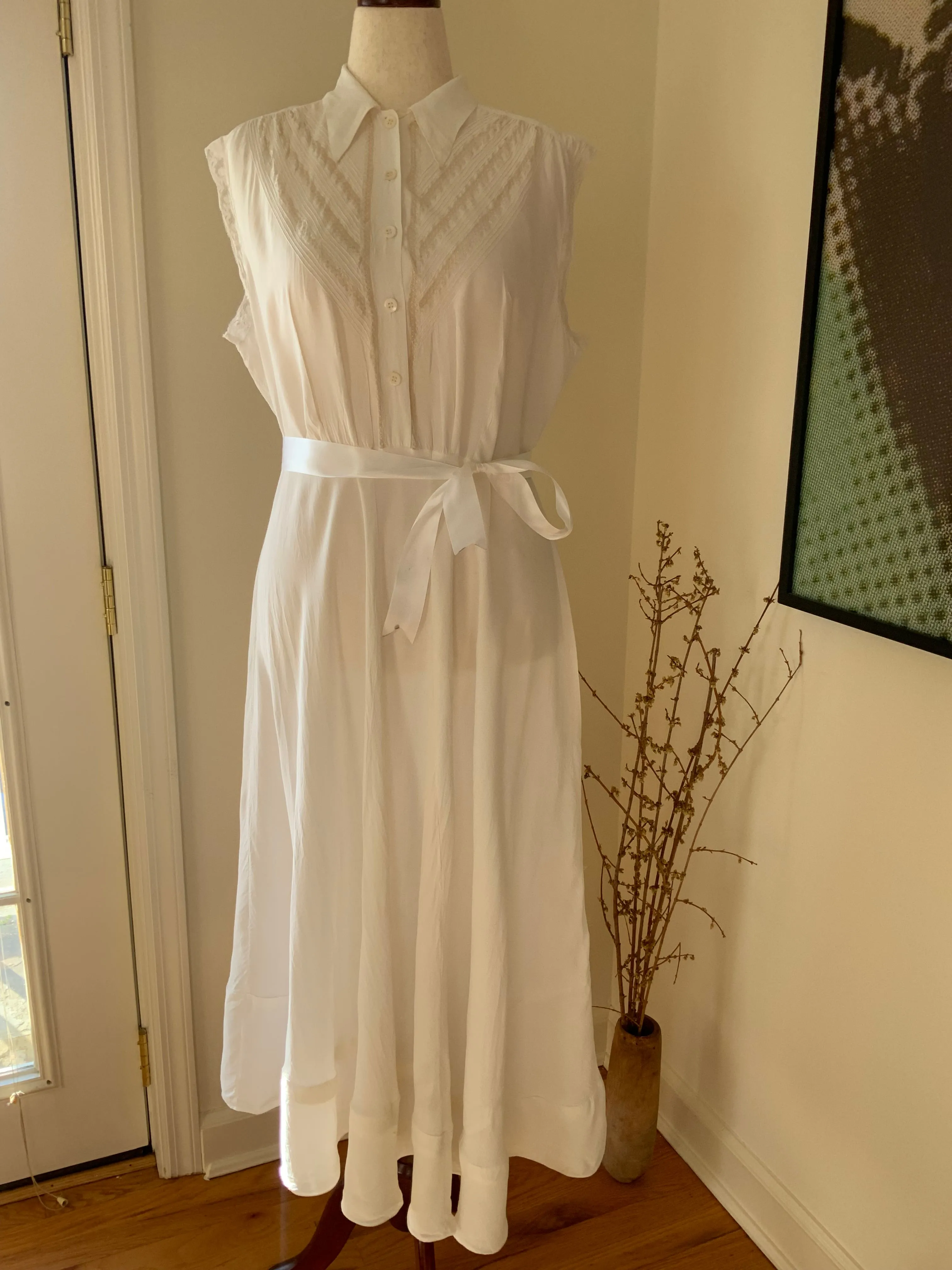 Silk Nightgown - 40s - 40R