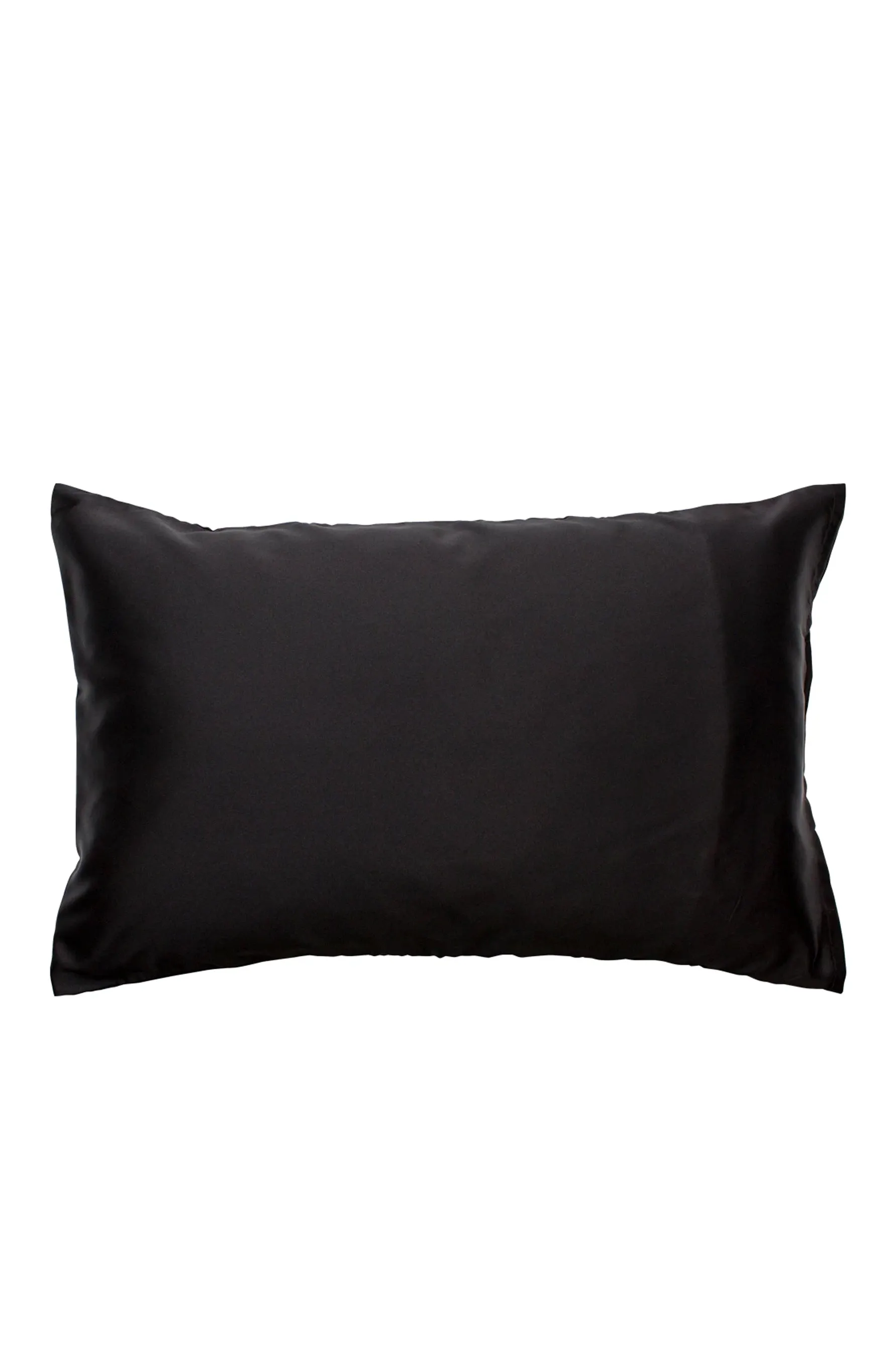 Simply Essential Satin Silk Pillow Slip Black