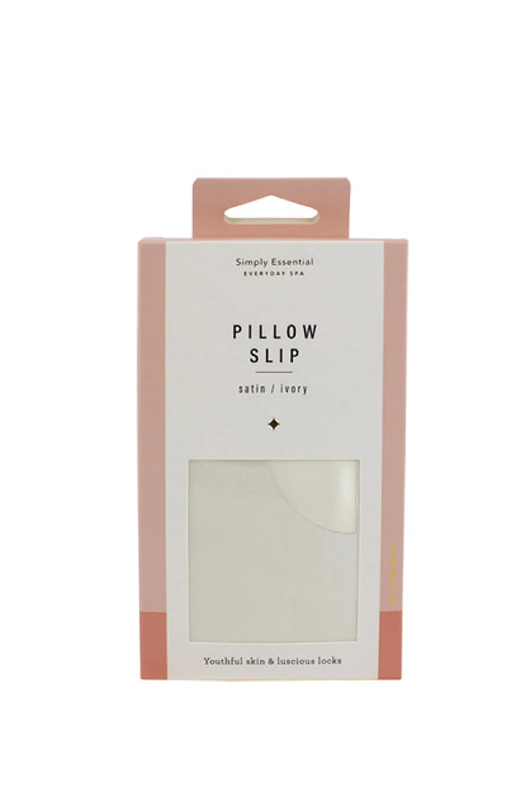 Simply Essential Satin Silk Pillow Slip Ivory