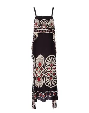 Slip-Around Dress Black