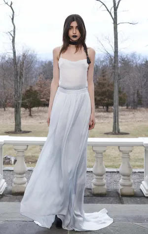 Slip Dress with Train