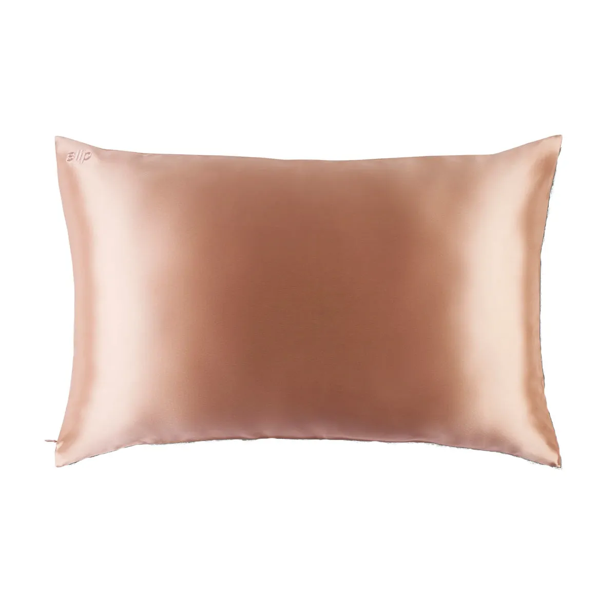Slip Silk Rose Gold Queen Zippered Pillowcase