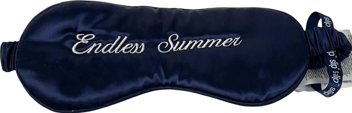 Slip Silk Sleep Mask Blue One size