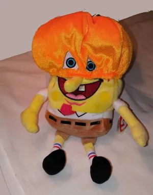 SPONGEBOB PUMPKINMASK TY BEANIE BABY