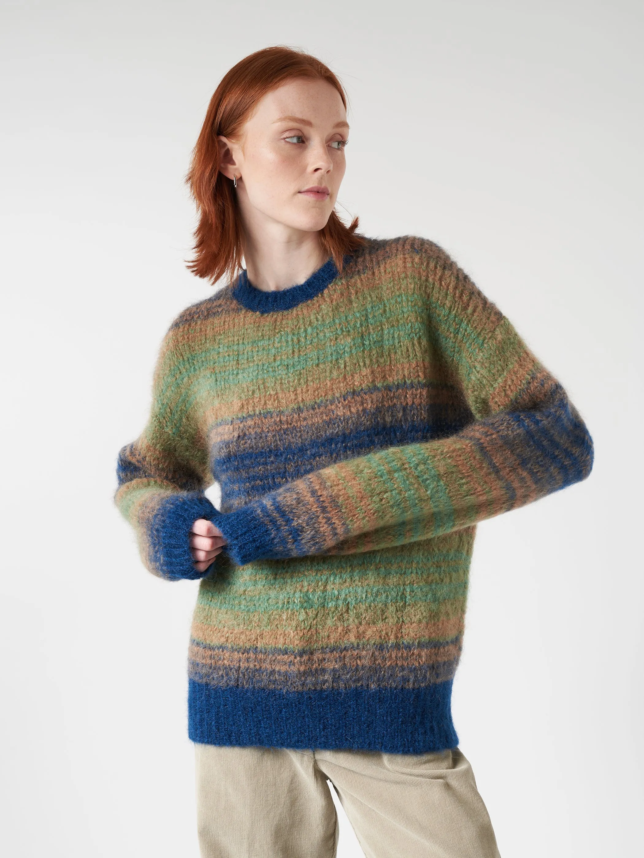 Striped Crewneck Sweater