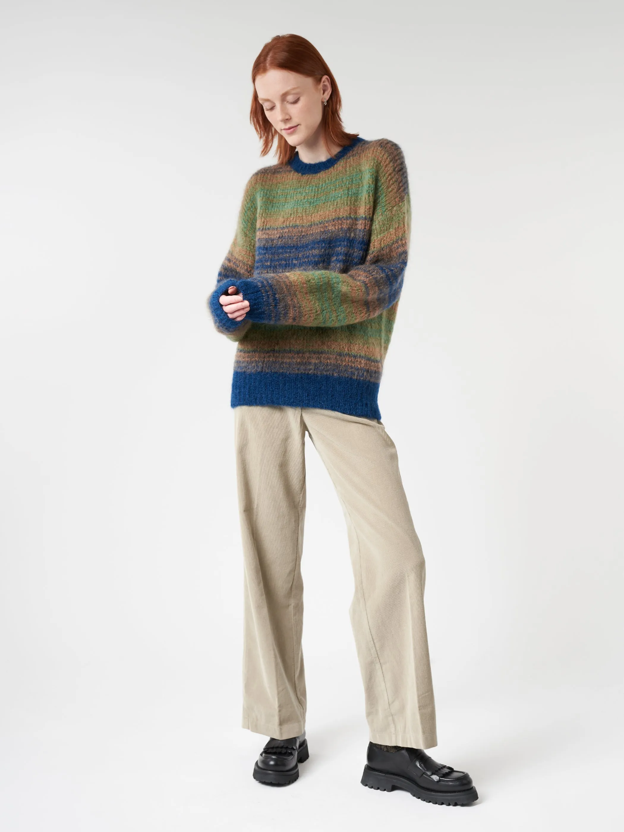Striped Crewneck Sweater