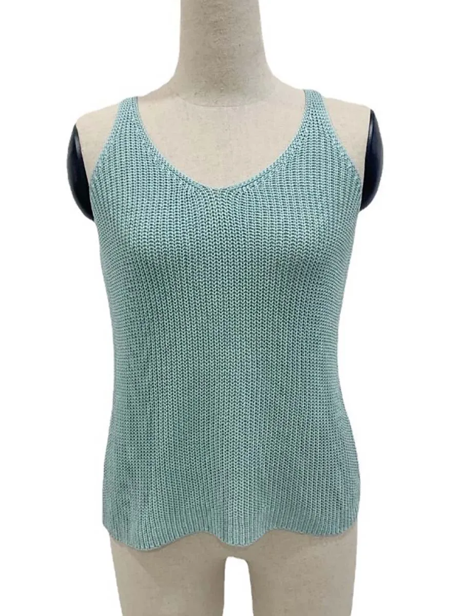 Stunncal Casual V Neck Knit Vest(6 colors)