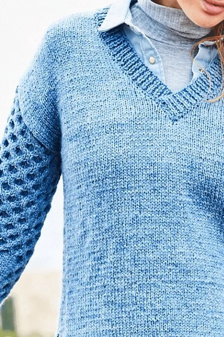 Stylecraft - Highland Heathers Aran - 9873 Jumper Pattern